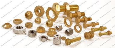 Brass Nut Bolt Manufacturer Supplier Wholesale Exporter Importer Buyer Trader Retailer in Jamnagar Gujarat India